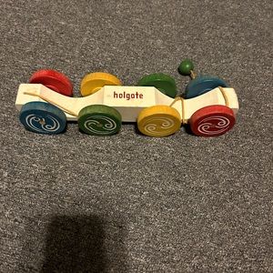 Holgate 1955 wooden pull toy